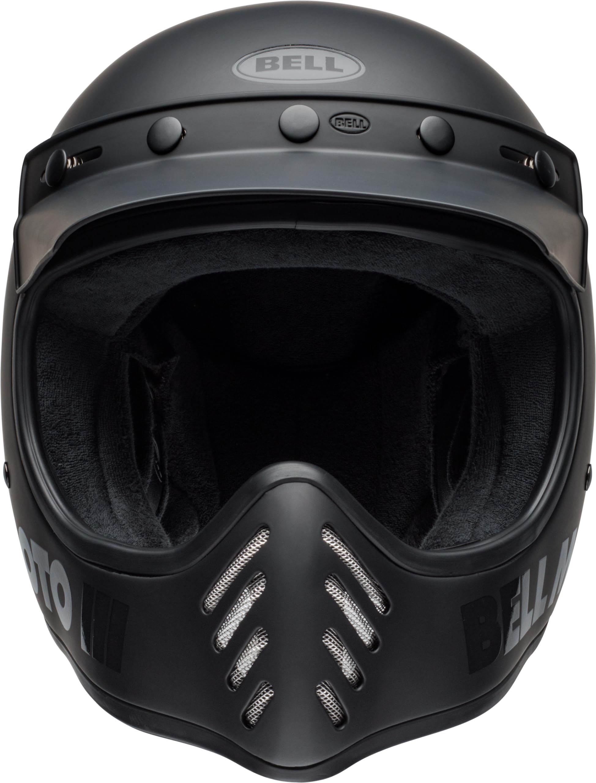 Amazon.com: Bell Moto Moto-3 Classic Matte/Gloss Blackout