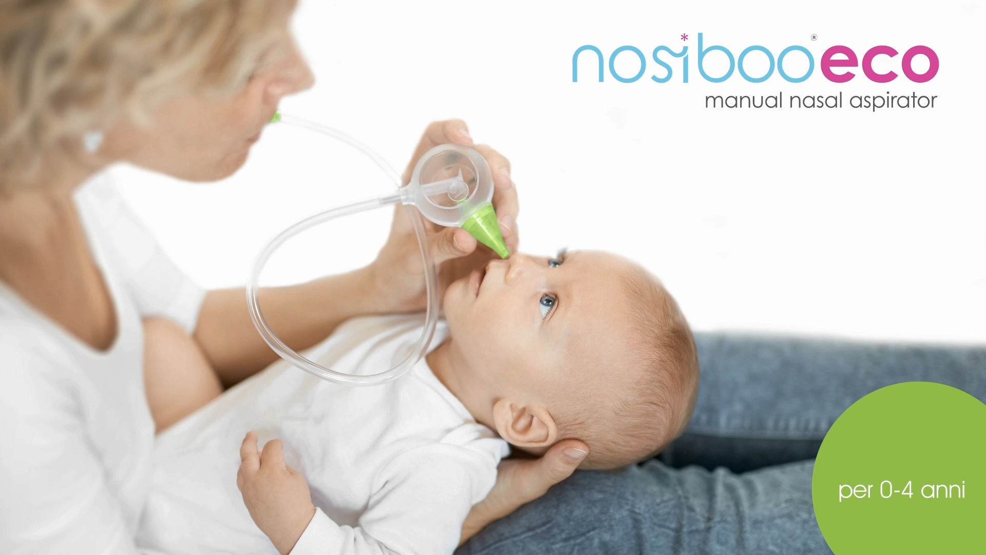 Aspiratore Nasale Nosiboo Eco Per Bambini - Silenzioso, Senza BPA, Facile Da Pulire