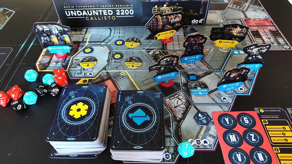 Undaunted 2200: Callisto, Juego de Mesa, A Partir de 14 Años