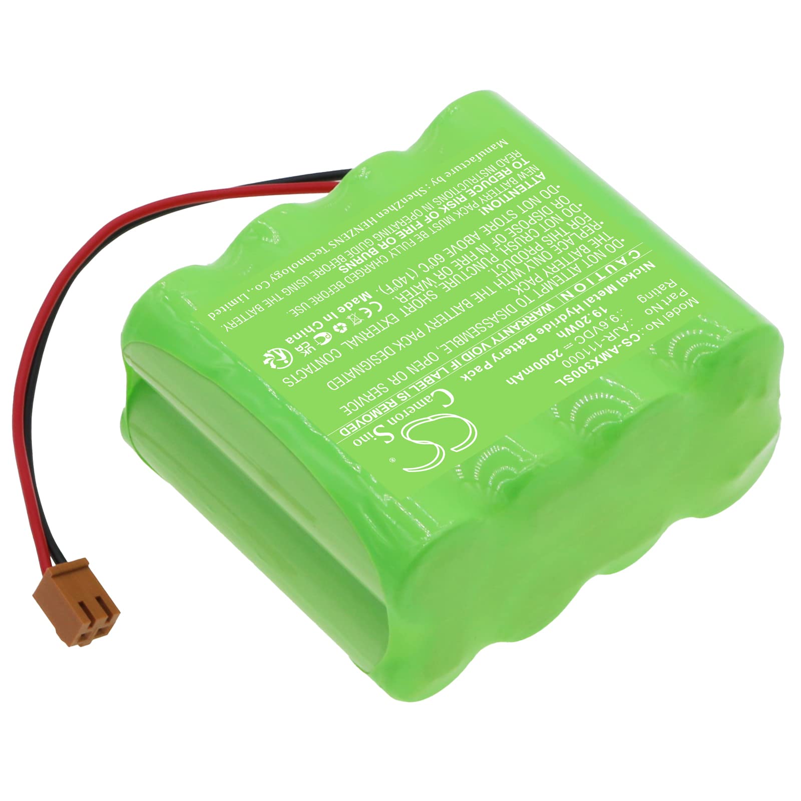 DCH 2000mAh Battery Replacement for Amano TS-3000i Web TimeSync PIX3000xN PIX-3100 PIX-3000 Pix-3000x PIX3000x PIX3000 PIX-3200 AJR-111000