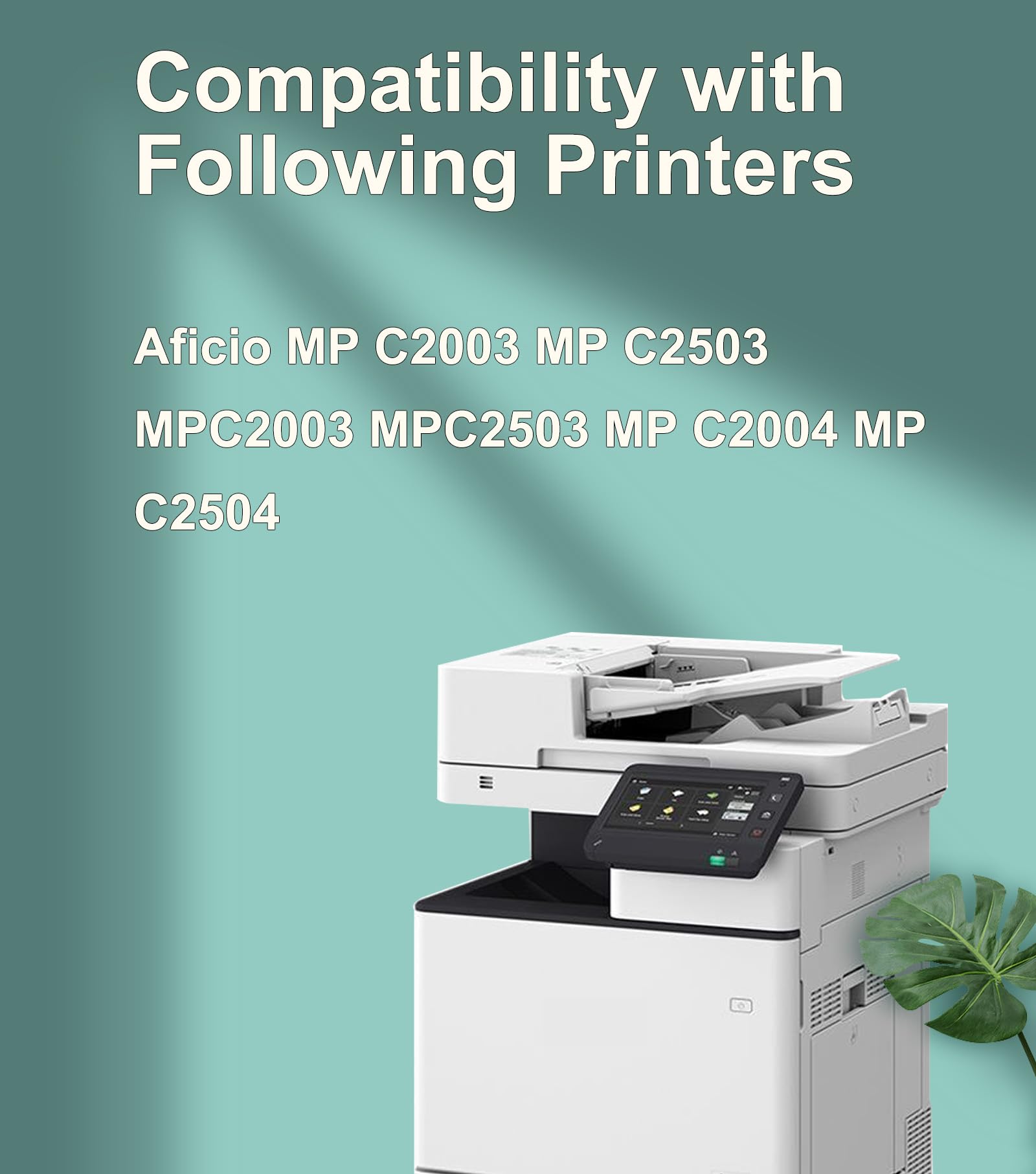 Toner Generico Per Ricoh MP C2003, C2503, C2004, C2504 - Nero E Colori, Nuova