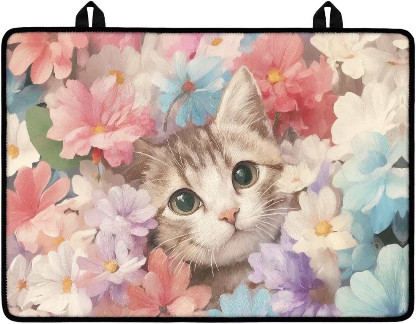 Poceacles Stove Top Cover Ceramic Glass Stove Cover Mat Range Cover Versatile Oil Resistant Scratch Resistant Oven Mat Protector Expands Usable Space, Cross American Flag