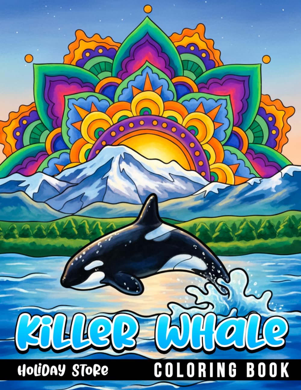 Killer Whale Coloring Book: Ocean Explorations, Beautiful Sea Creatures, Amazing Marine Life
