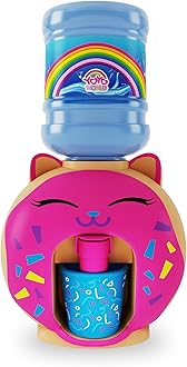 – Tiny Water Dispenser Machine for Dollhouse Furniture, Juice, Beverage | Miniature Desktop Water Dispenser, Best Gift for Boys and Girls (Doughnut)