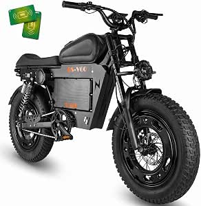Premium Fat Tire Electric Bike for Adults, 3000W Peak Motor, 60V 40Ah Battery, NFC Smart Lock, All-Terrain Design