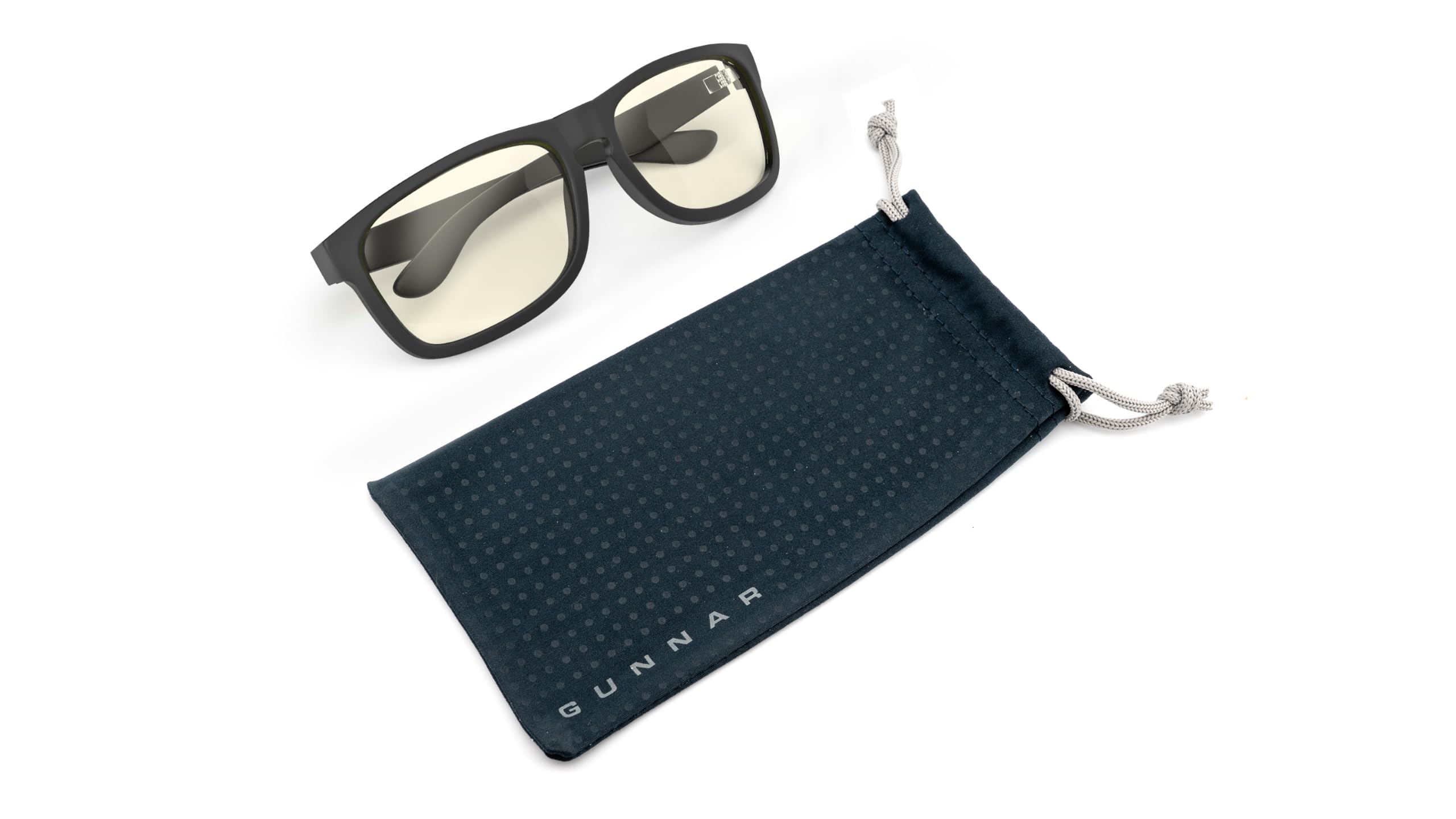 Gunnar Blaulichtfilter-Brille - Intercept - Onyx - Clear Neutral | Computer-/Gaming-Brille - Intercept - Onyx - Clear Neutral - 35 % Blaulicht- & 100 % UV-Schutz