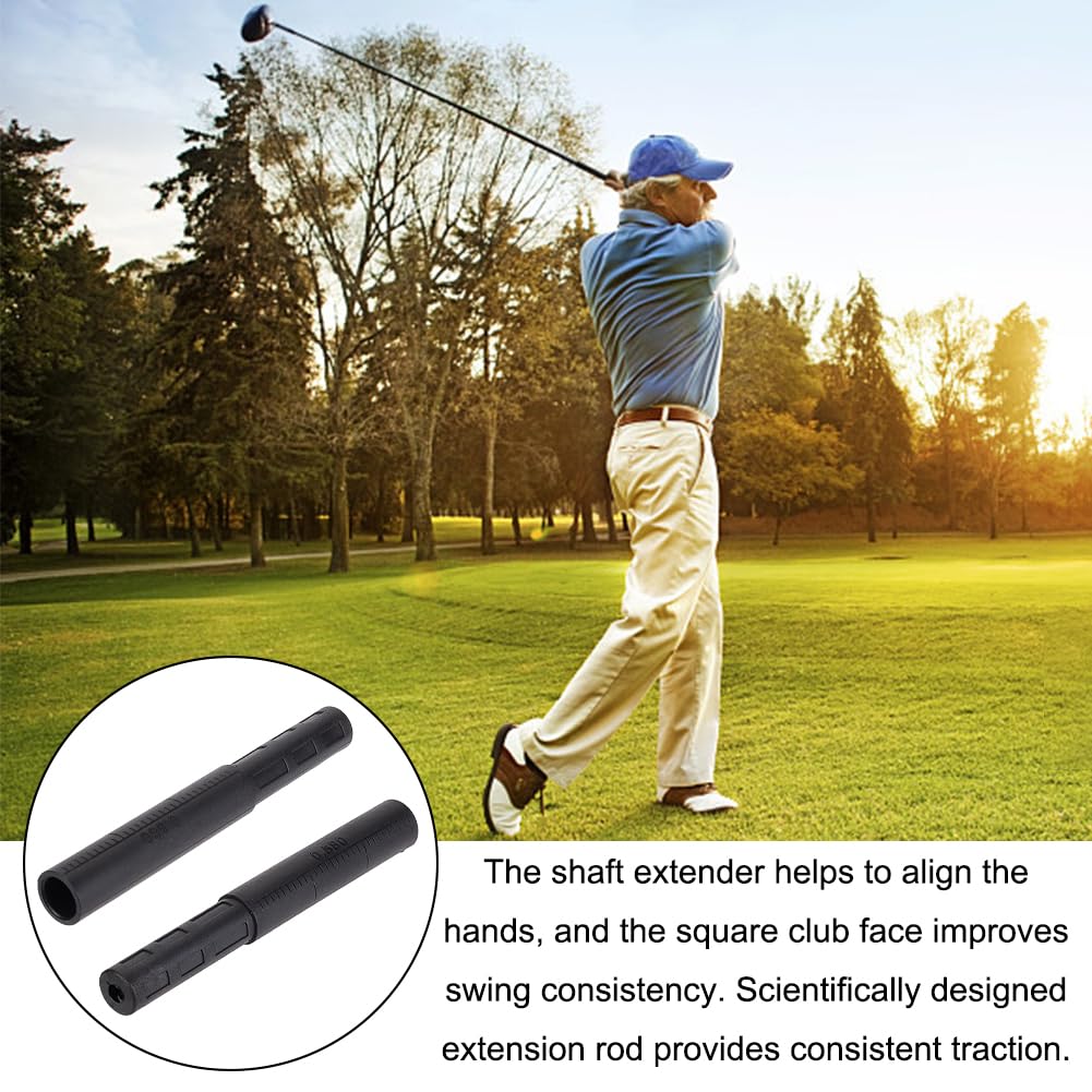 OLYCRAFT 6pcs Rallonge de Manche de Golf Rallonge de Golf en Fibre de Carbone Rallonge de Manche de Club de Golf Rallonge de Manche Rods-Extend pour Driver Fairway Wood Hybrid - Tip Size 0.580"
