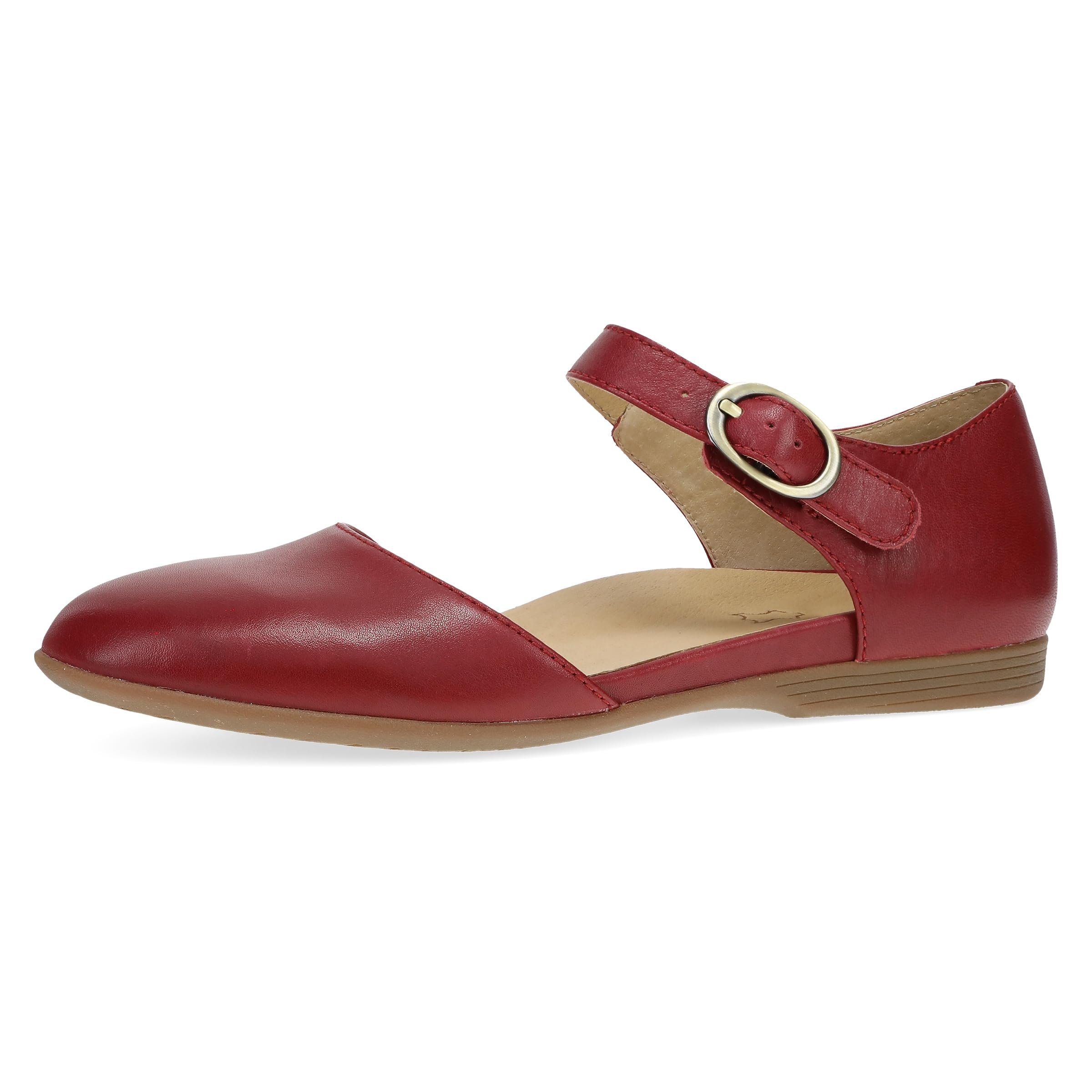 dansko Liv D'Orsay Mary Jane Flats for Women - Arch Support, Soft Leather, Adjustable Buckle, All-Day Comfort, Quality Construction-picture-35