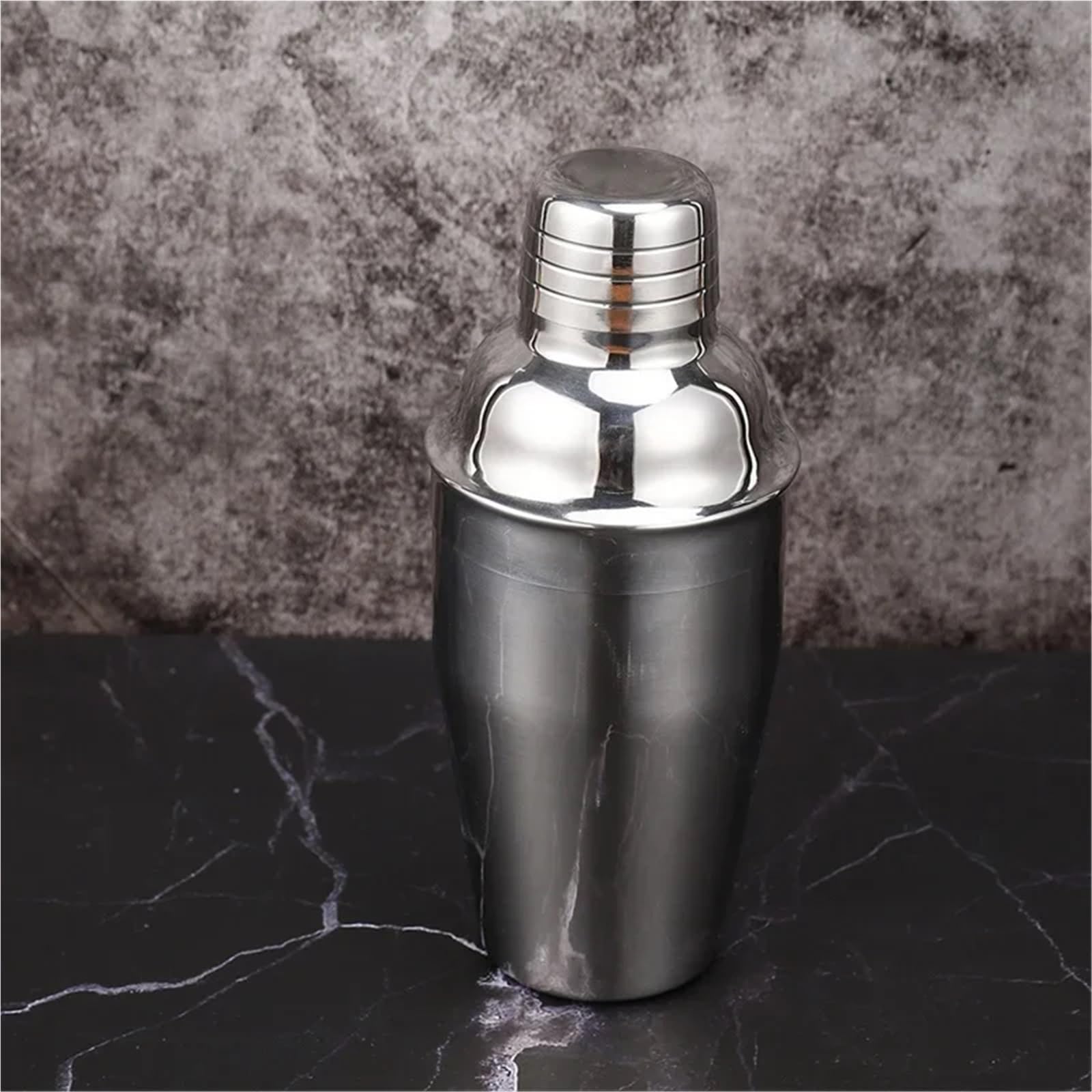 Cocktail-Shaker Edelstahl Cocktail Shaker Mixer Wein Martini Shaker Wein Shaker Boston Barkeeper Drink Bar Zubehör Werkzeuge Cocktail Set(550ML)