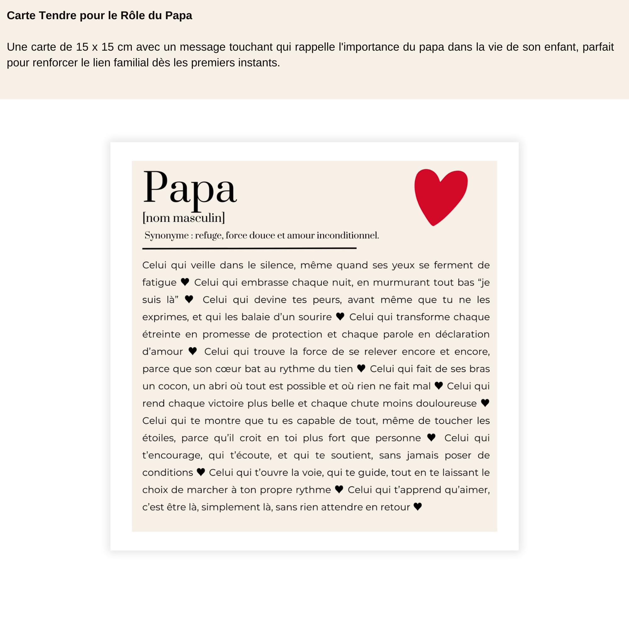 Kit de Survie pour Futur Papa - Boîte à Papa Cadeau de Naissance - Pochon en Coton Bio avec Cartes à Gratter & Bons Joker - Idéal pour Baby Shower, Annonce de Grossesse, Gender Reveal