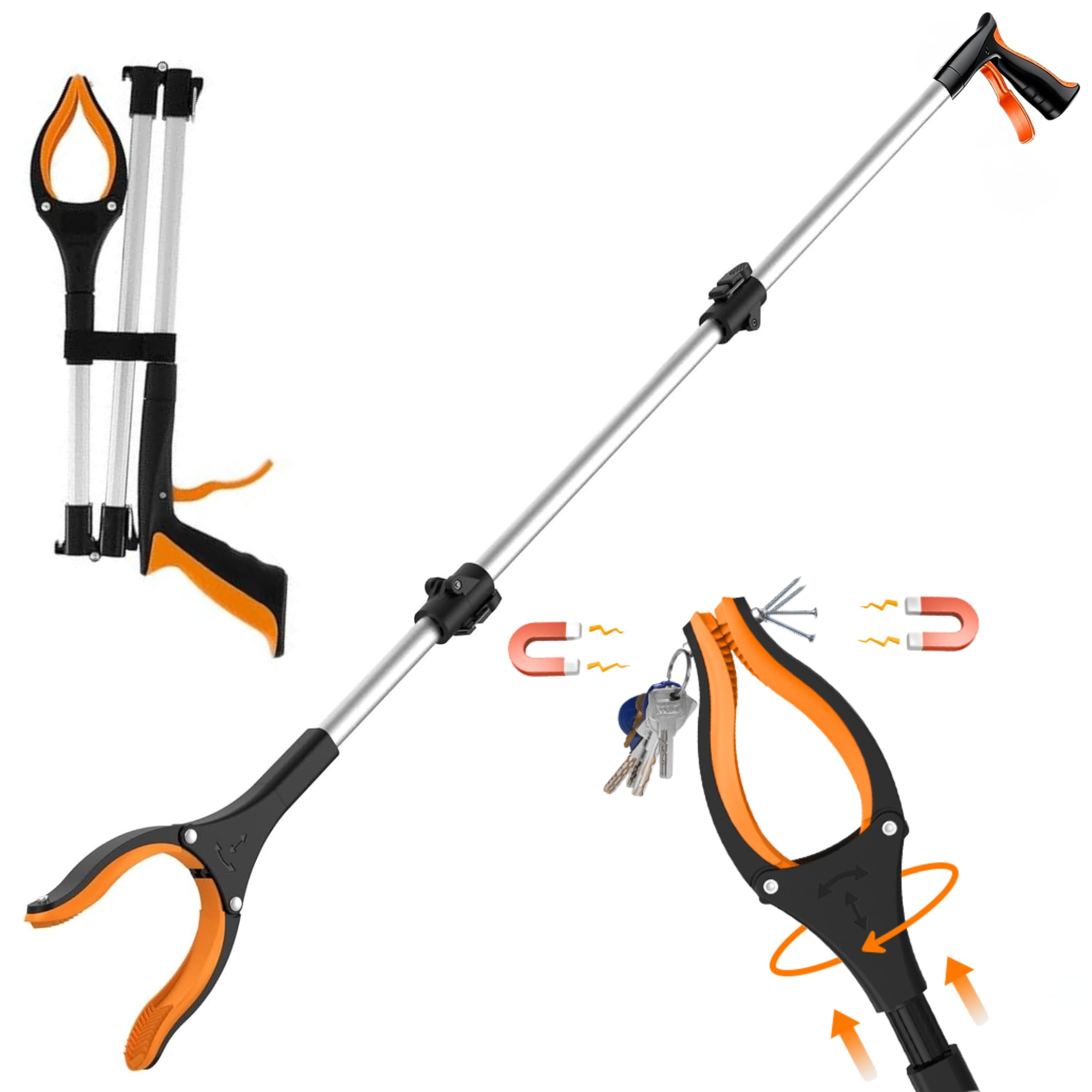 Grabber Reacher Tool - Reach High, Lift Easy -9 Grabber Reacher Tool - Reach High, Lift Easy -9