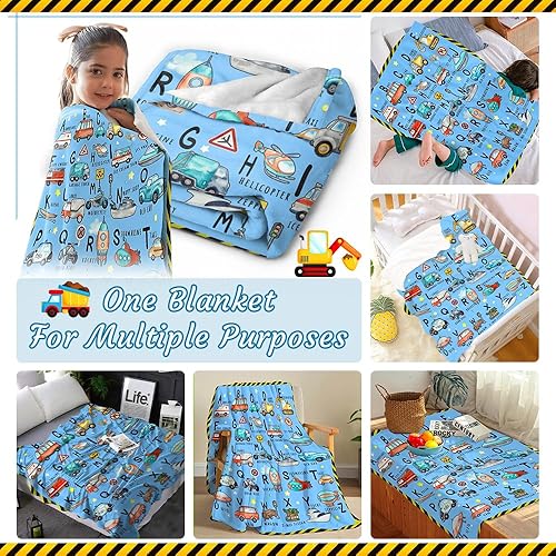 Miniatura 4 de Manta del alfabeto espacial, súper suave y acogedora para decoración del hogar, sofá, cama, sofá, 40 x 30 pulgadas, extra pequeña para mascotas para