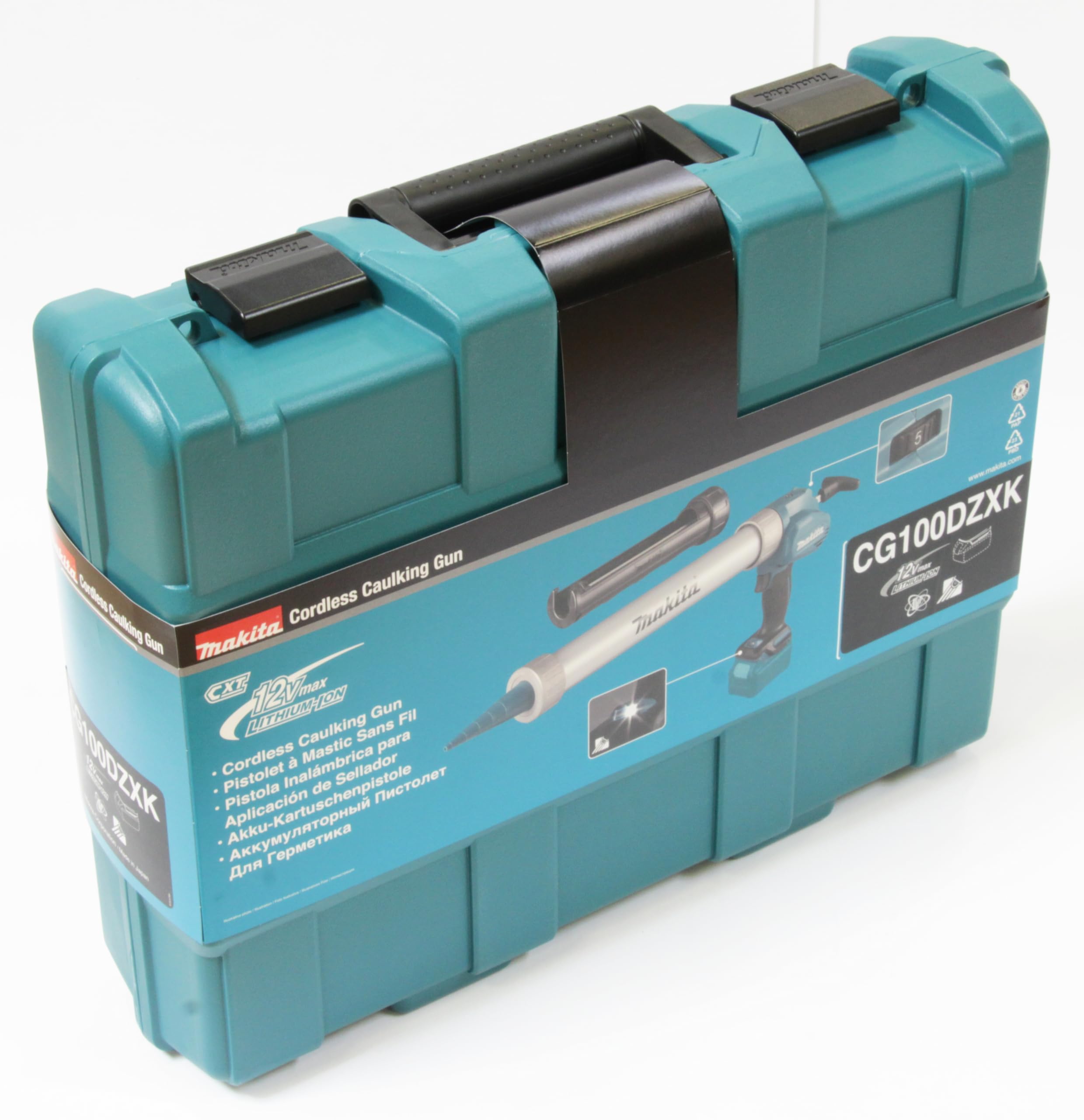 Pistolet à mastic 12 V CXT Li-Ion (Solo) en valise - MAKITA CG100DZXK