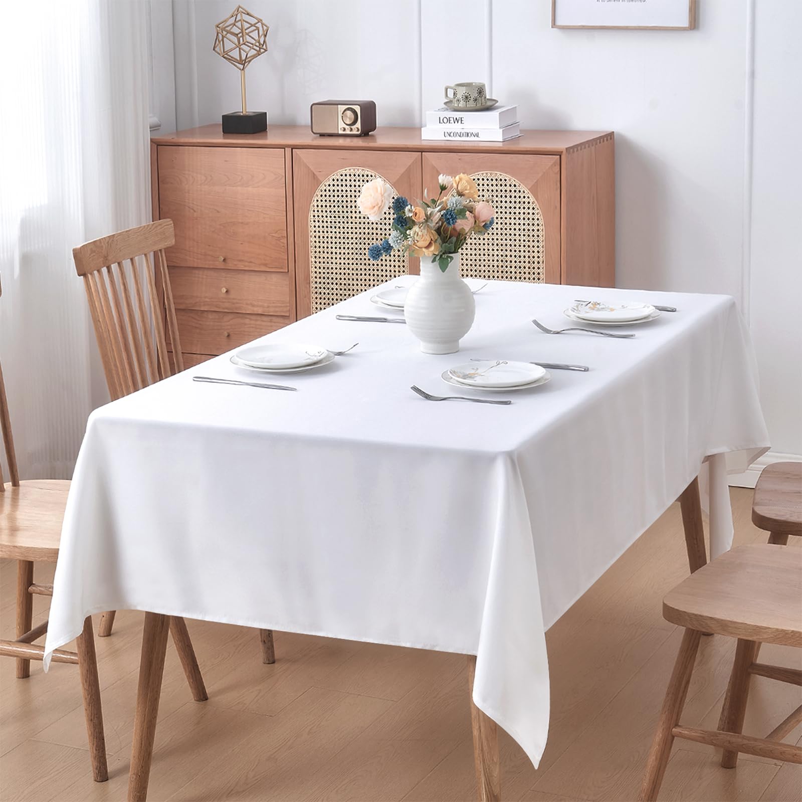 LUOLUO テーブルクロス 長方形 140×180 ダークグレー Amazon｜LUOLUO テーブルクロス 140x180cm 2枚入り 滑り止め付き