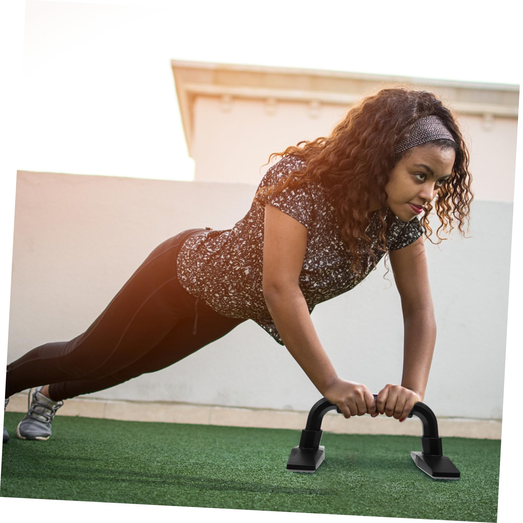 TOGEVAL Enhance Upper Body Strength Push up Bars Hand Grips Fitness Equipment for Chest Shoulder Abdominal Muscles