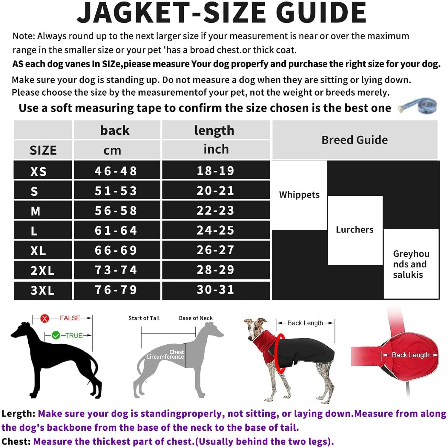 Greyhound Winter Coat, Salukis Jumper Whippet, Greyhound Jacket Waterproof - Image 4