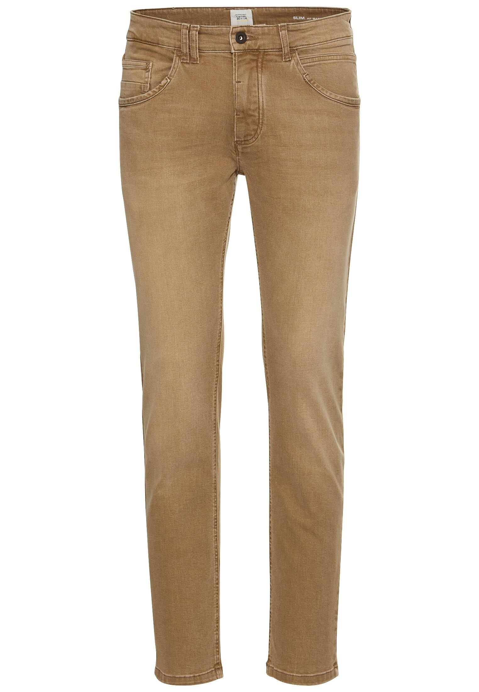 camel active Men's Trousers, Beige, 34 W/34 L