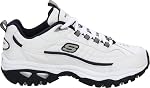 Skechers Mens Energy Afterburn Lace-Up Sneaker