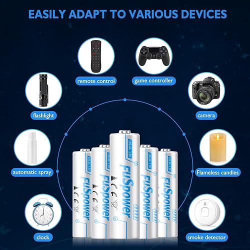 Miniatura 2 de Baterías AA doble A batería 1.5V LR6 alcalina (AA, 25 piezas LR6)