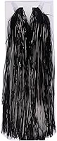 Vista 1 de YYCRAFT Icicles Tinsel 3000 Strand, Negro