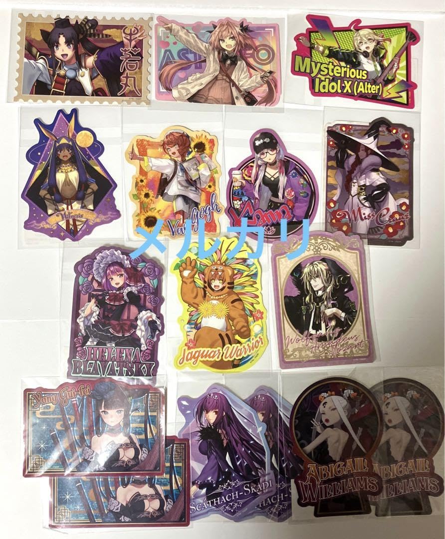 Amazon.co.jp: Fate/Grand Order トラベルステッカー fate fgo ゴッホ