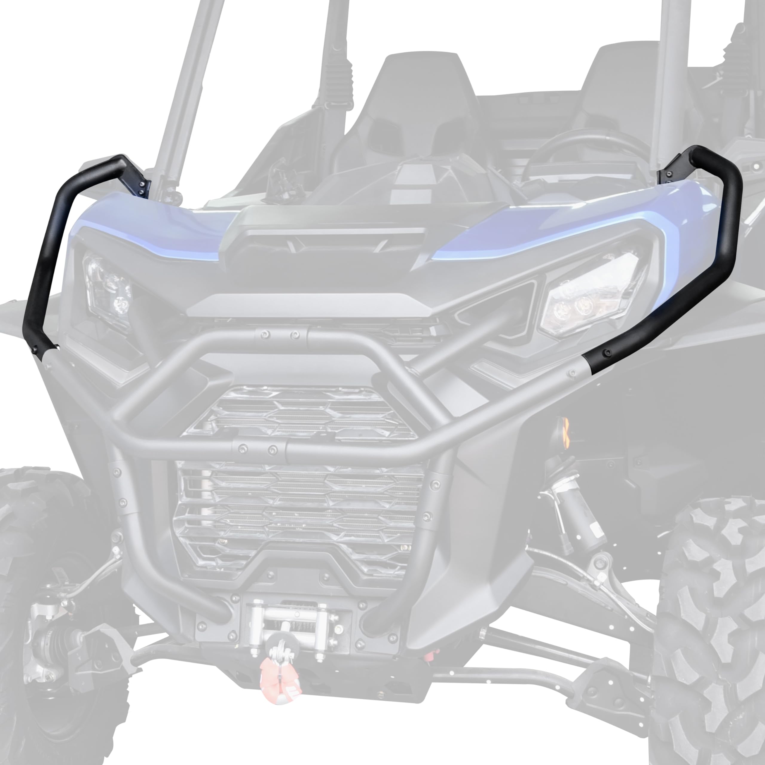 Front Corner Bumper for Can-Am Commander 21-25, Heavy Duty Steel Combined Side Bumper Bar Protector Front Corner Guards Protectors for Can-Am Commander/Commander Max 2021-2025, Replace #715006807