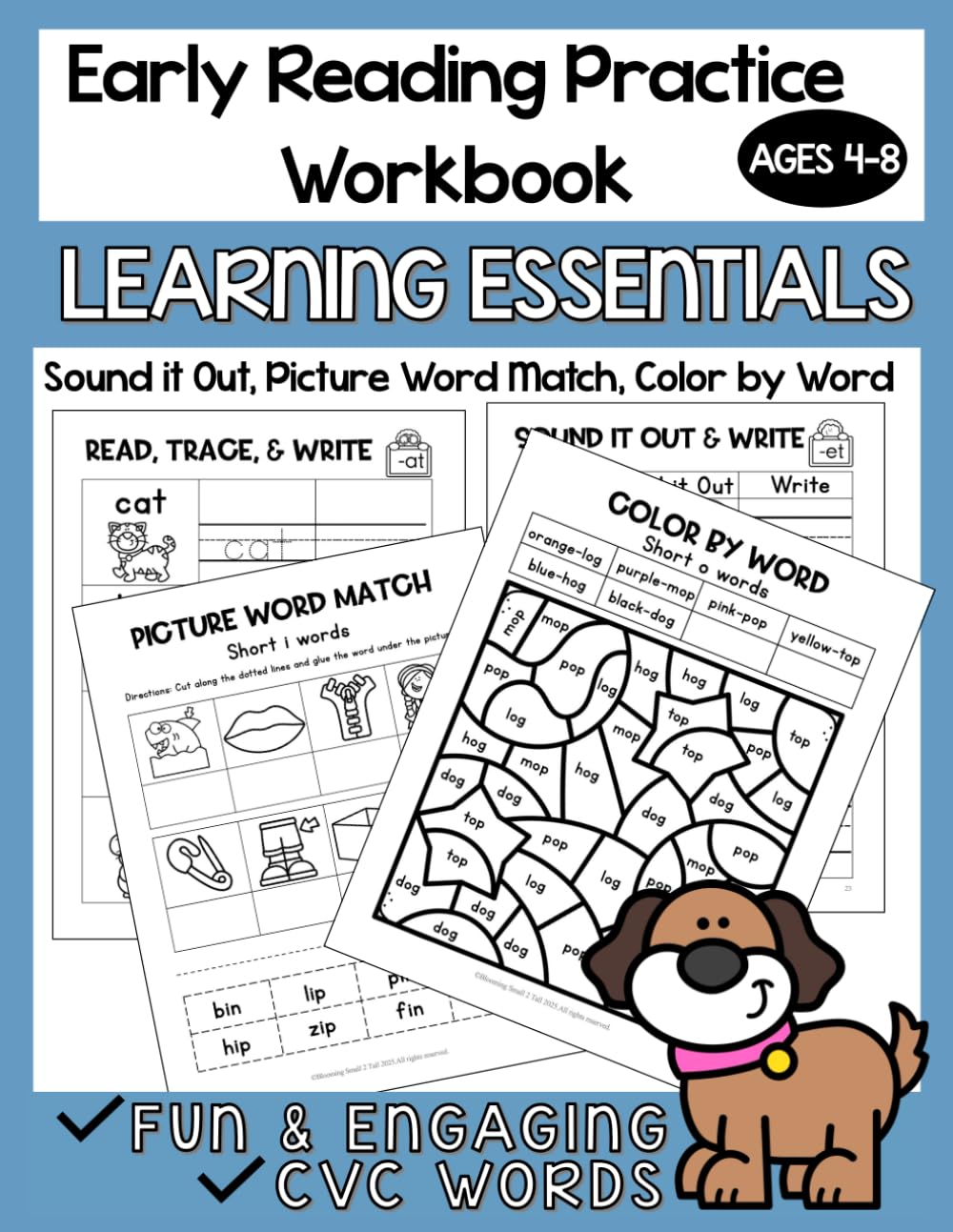 Early Reading Practice Workbook: Learning Essentials