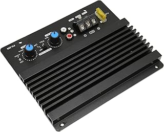 Fk 206 12V Digital Amplifier Board, Car Sound Amp Board, Amplifier Board Module with Thickened Aluminum Panel, High Power Sub Woofer Amplifier Board for Car
