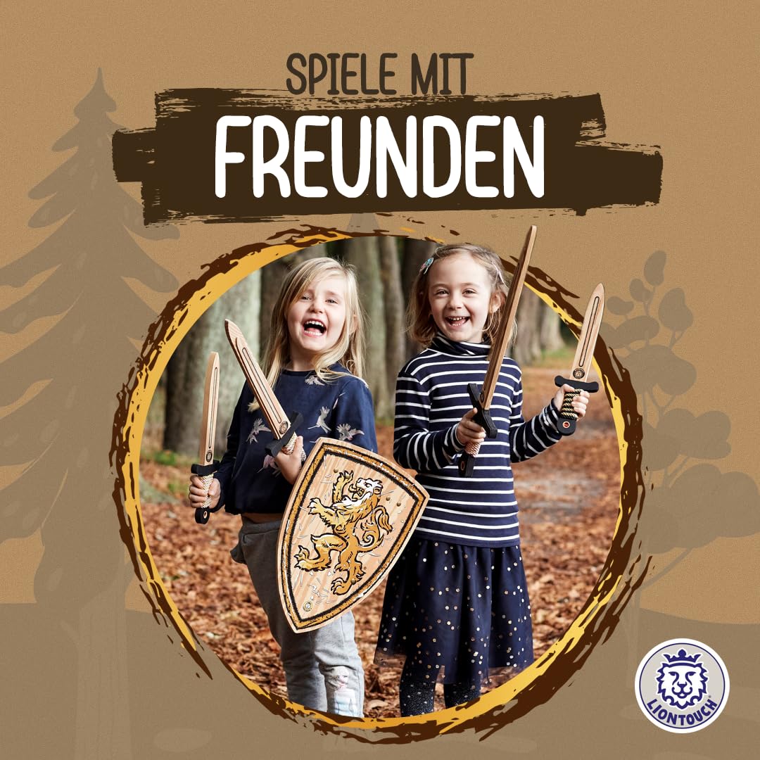 Schwert & Schild für Kinder aus Schaumstoff mit Dolch - ab 3 Jahren