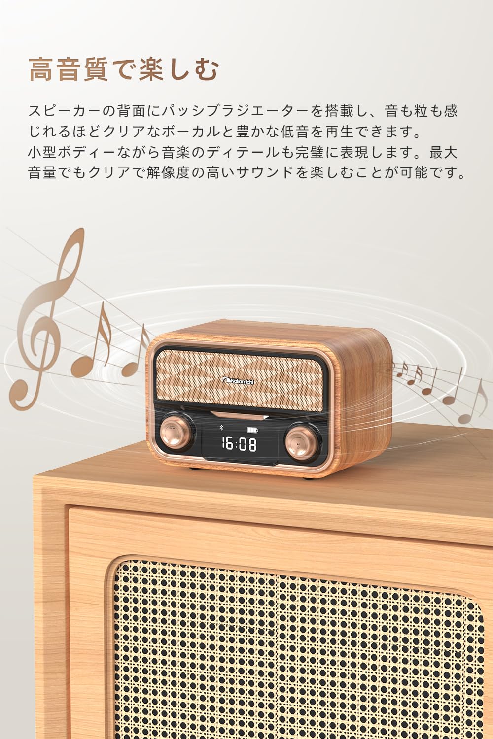 Amazon.co.jp: Nakamichi Bluetoothスピーカー 10W出力 デュアル