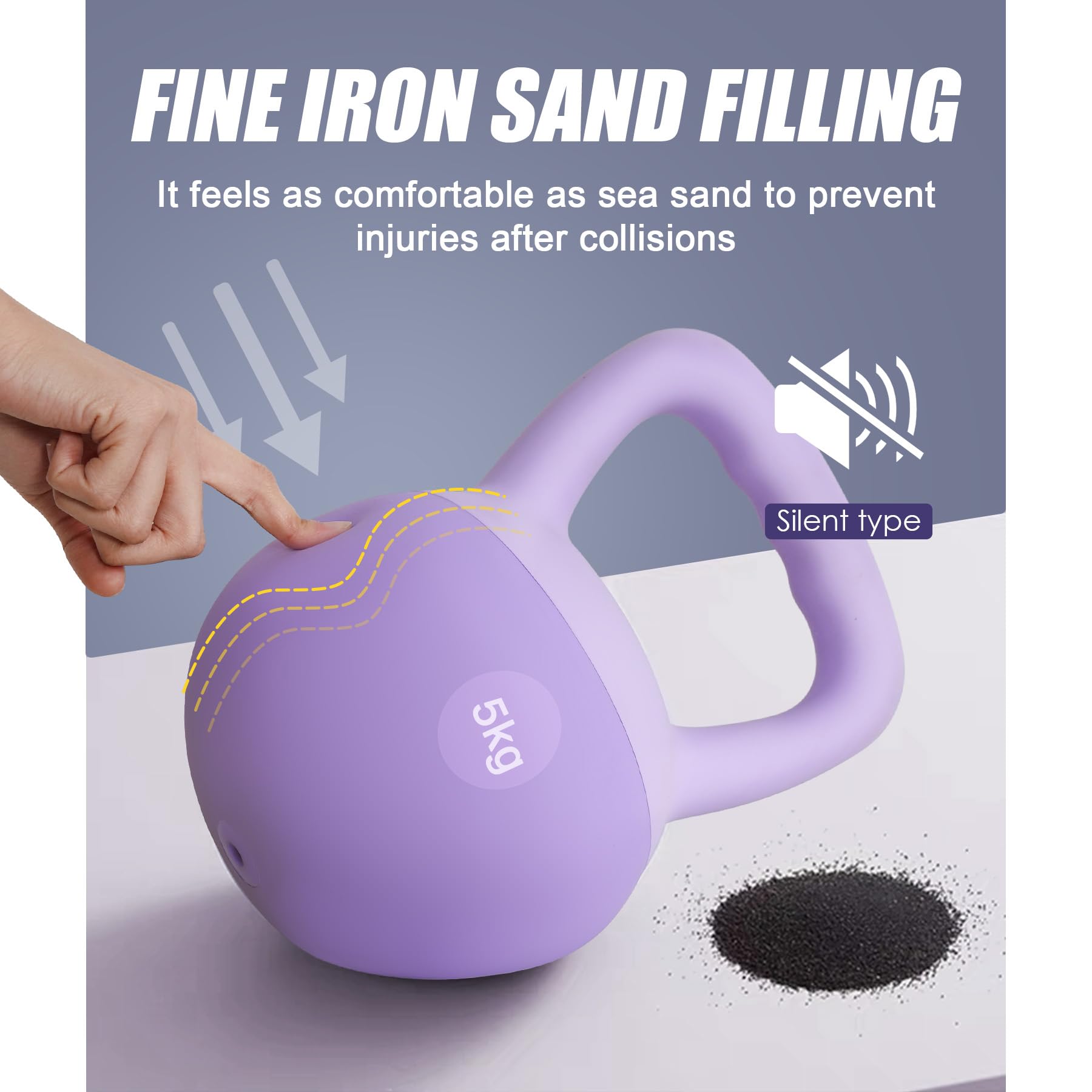 Gymtek® Zachte Kettlebell, Halters voor Vrouwen - Gewicht van 12 kg - Kettlebell Soft, Handgewichten, Kogelgewicht, Swinggewicht, Apparatuur voor Thuisgym, Sportapparatuur voor Thuis