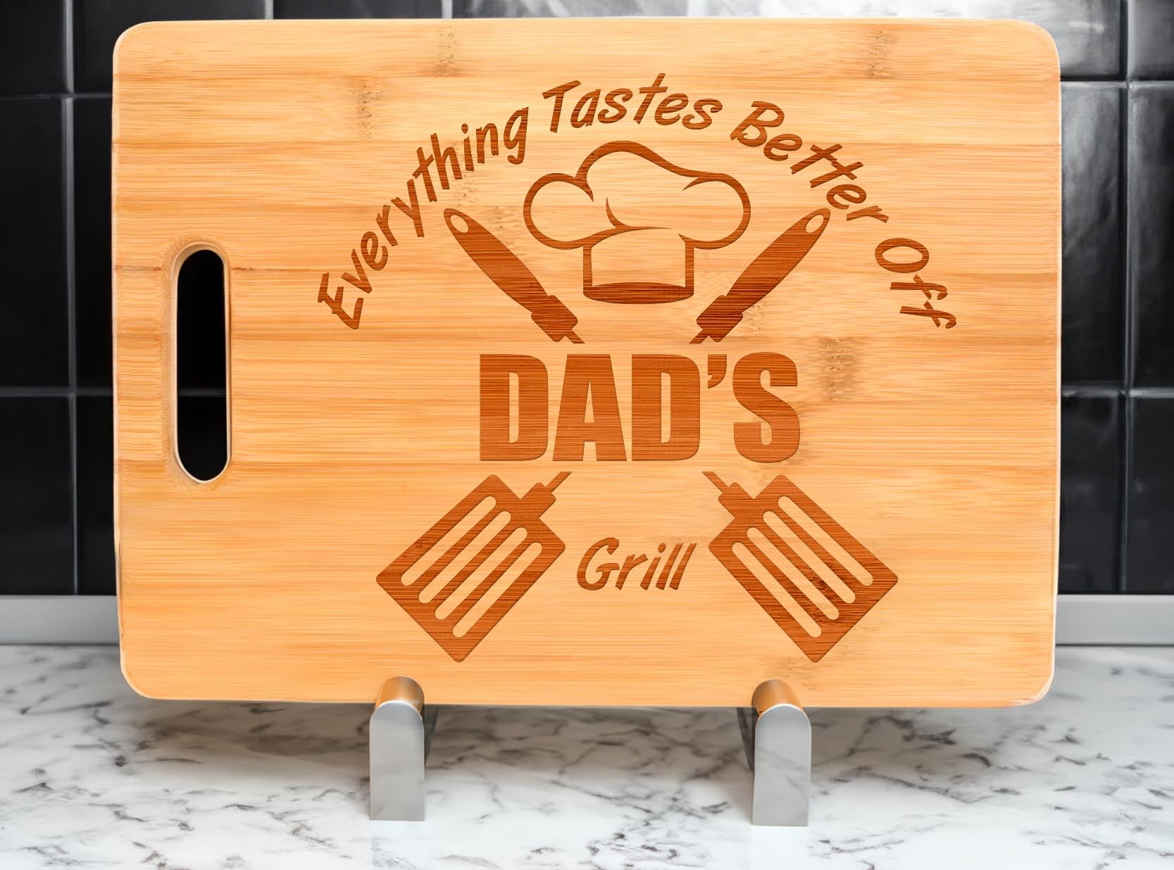 Amazon | DadギフトEverything Tastes Better Off Dad 'sグリルギフト