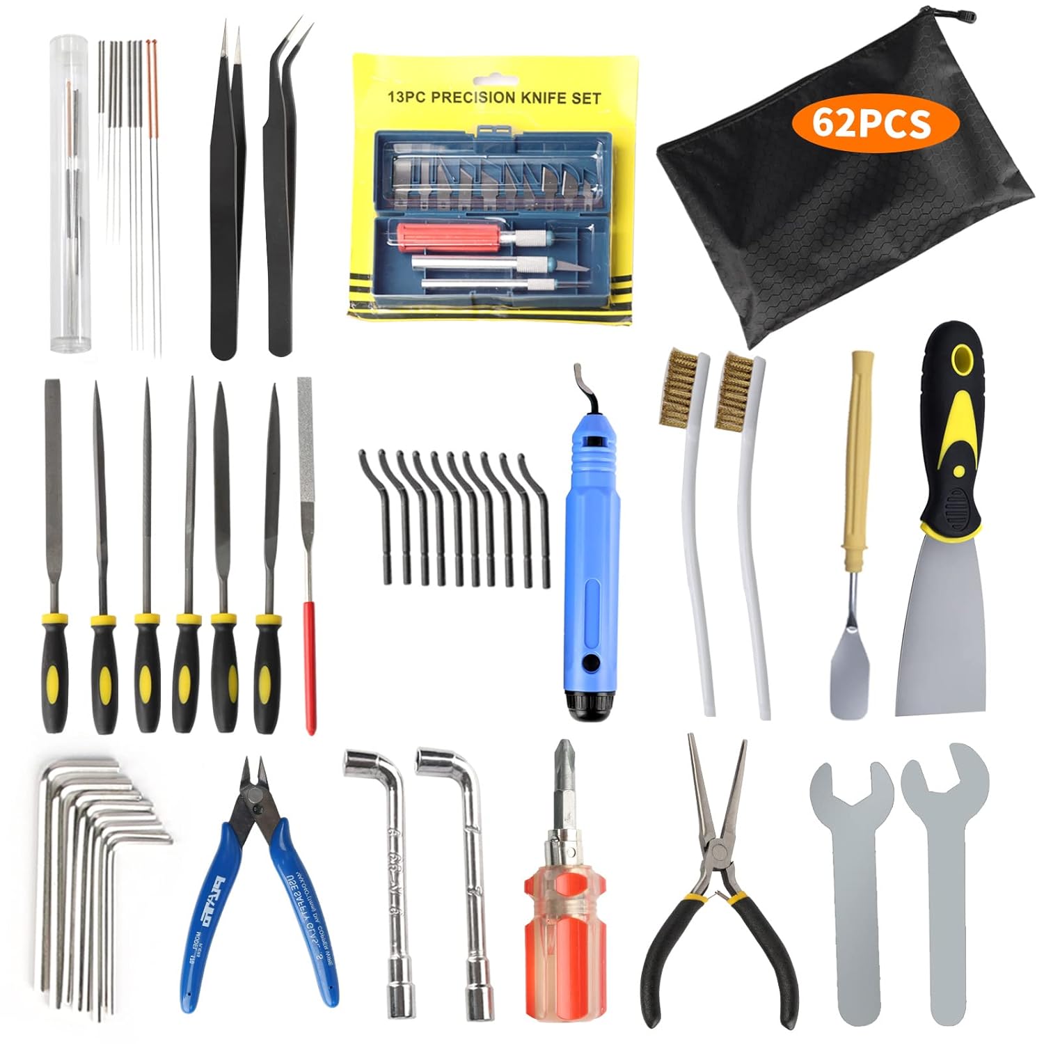 FEAMCE 3D Printer Tool Kit Essential 3D Printer Tools For Removing, Smoothing