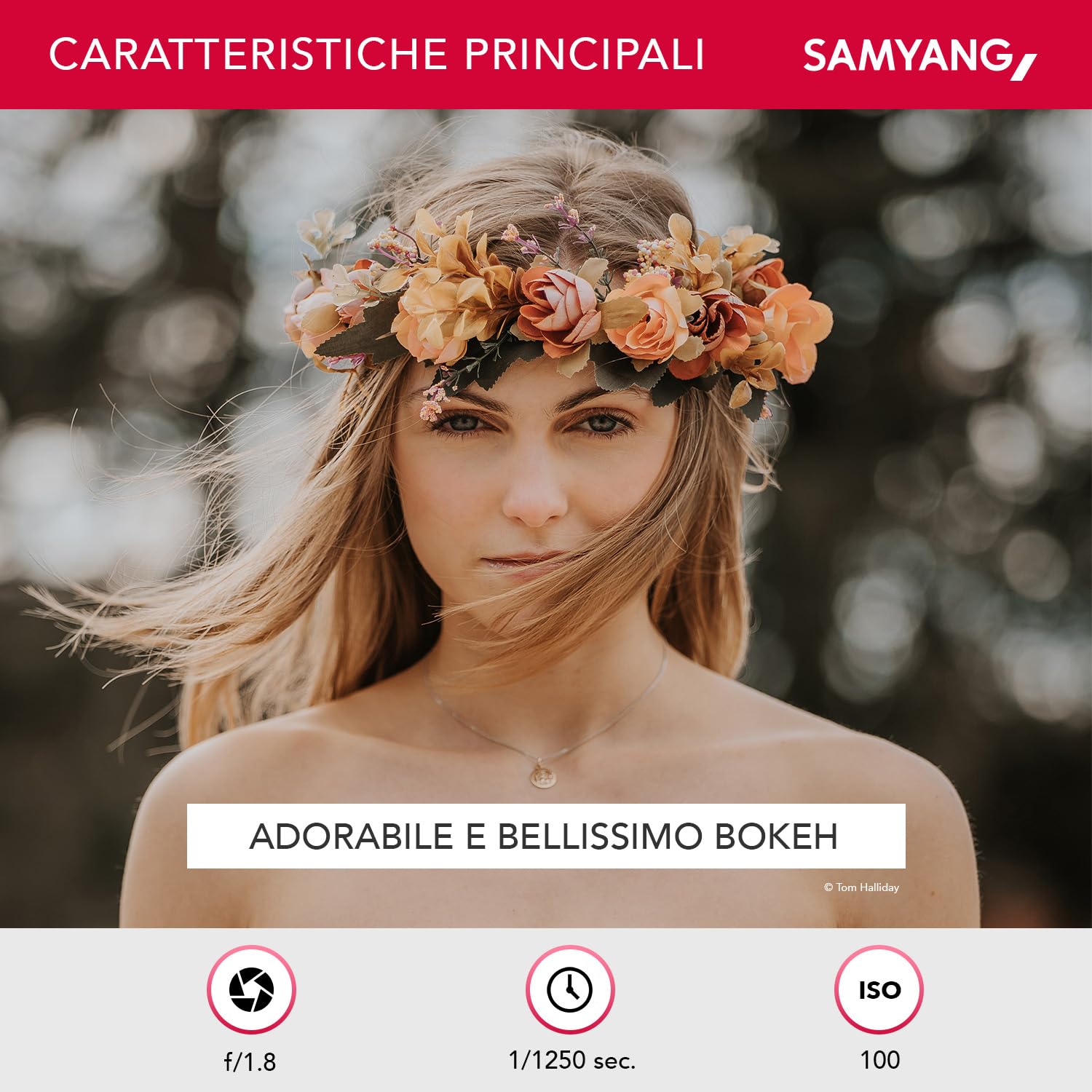Samyang Obiettivo da ritratto AF 75mm F1.8 FE - Autofocus full frame e APS-C a focale fissa - compatibile con l'attacco E di Sony per A9 II A7 III A7C II A7C R A6600 A6500 A6400 A6300 e molti altri