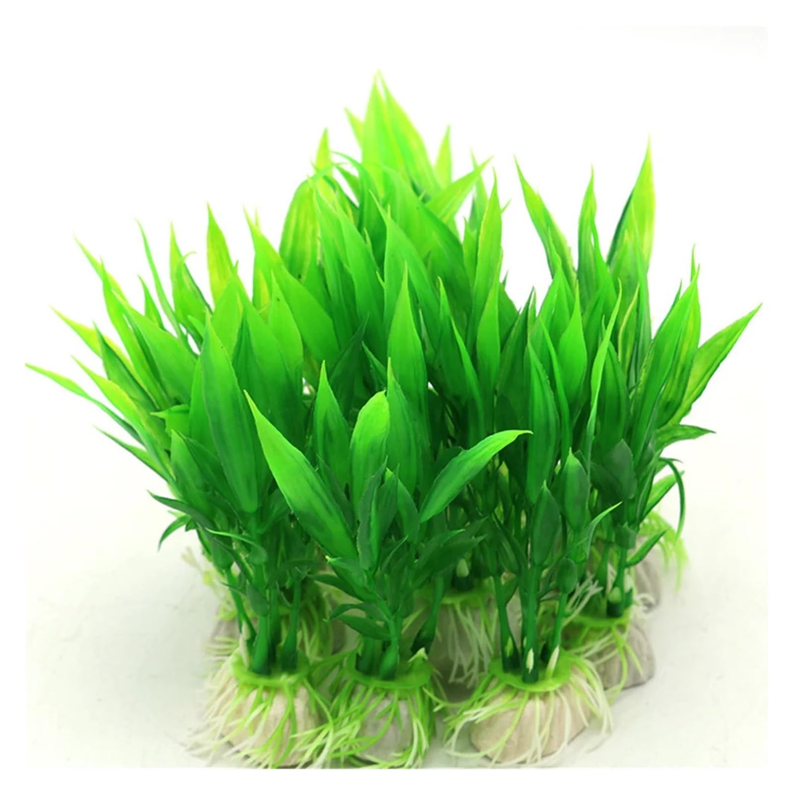 Plantas Artificiales para acuarios, Plantas Artificiales for Acuario Verde 11x2x3cm 10uds