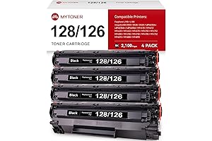 MYTONER Compatible Canon 126 Cartridge Replacement for Canon 128, CRG128, CRG126 for...