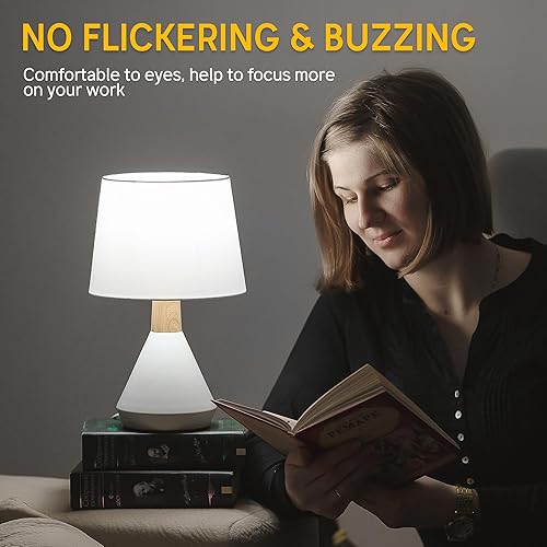 Miniatura 4 de Bombillas LED para ventilador de techo, bombilla de base pequeña E12 regulable de 5000 K, equivalente a 6 W, 60 vatios, bombillas de araña G14 para