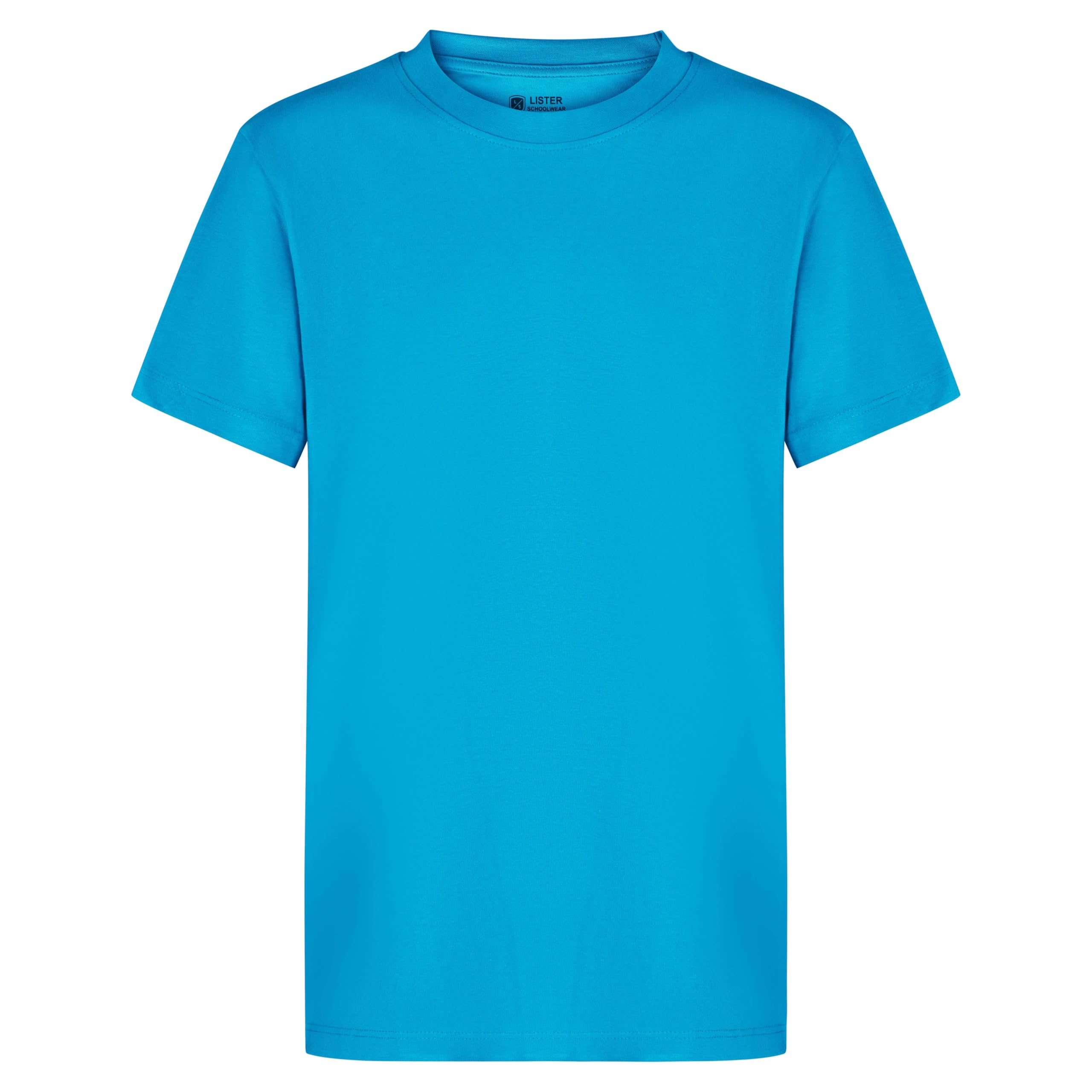 Ages 1-15 Kids Plain Blank T-Shirt Tee Shirt 100% Cotton Boys Girls Childrens Softspun Unisex School Uniform P.E. Gym — view 8