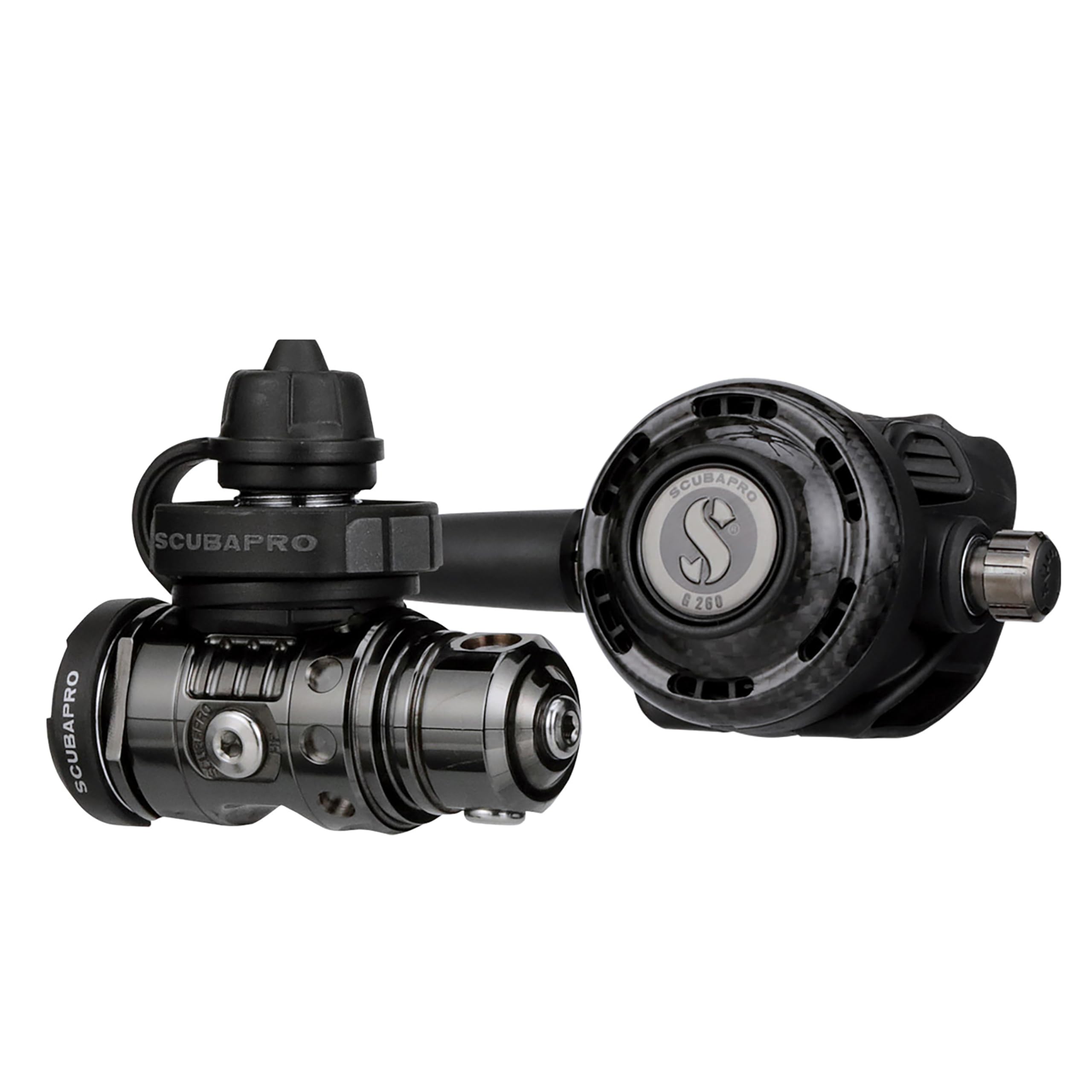 SCUBAPRO BT/MK19 G260 Evo Carbon Black Tech Dive Regulator System
