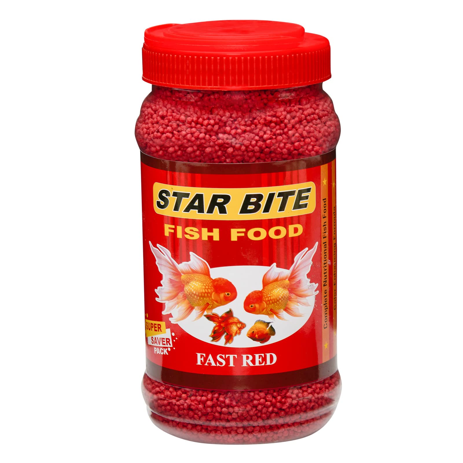JSquare Star Bite Fish Food Fast Red | 400g - 1mm Pellet | 35% Protein | Fast Growth Daily Diet Fish Food for Aquarium - Betta, Tetras, & All Tropical Fish (B0C6DKZ8XC) Amazon Price History, Amazon Price Tracker
