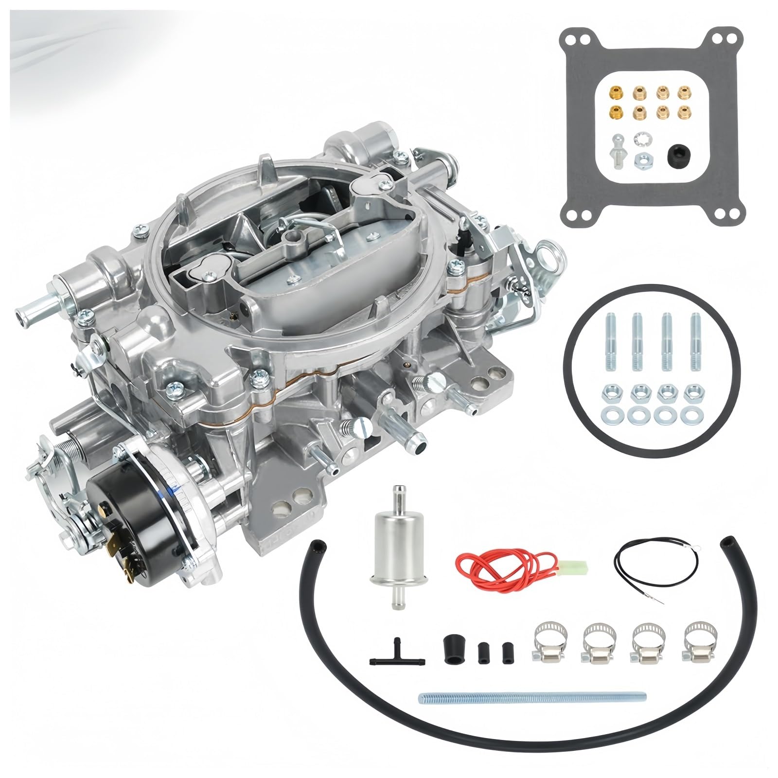 Vergaser Vergaser-Reparatursatz für Edelbrock 1407 Performer 500CFM Marine Square Bore Manual