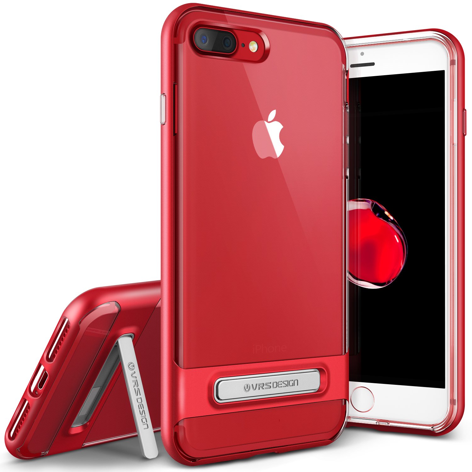 Amazon.co.jp: 【VRS】 iPhone7 Plus 対応 ケース 耐衝撃 クリア