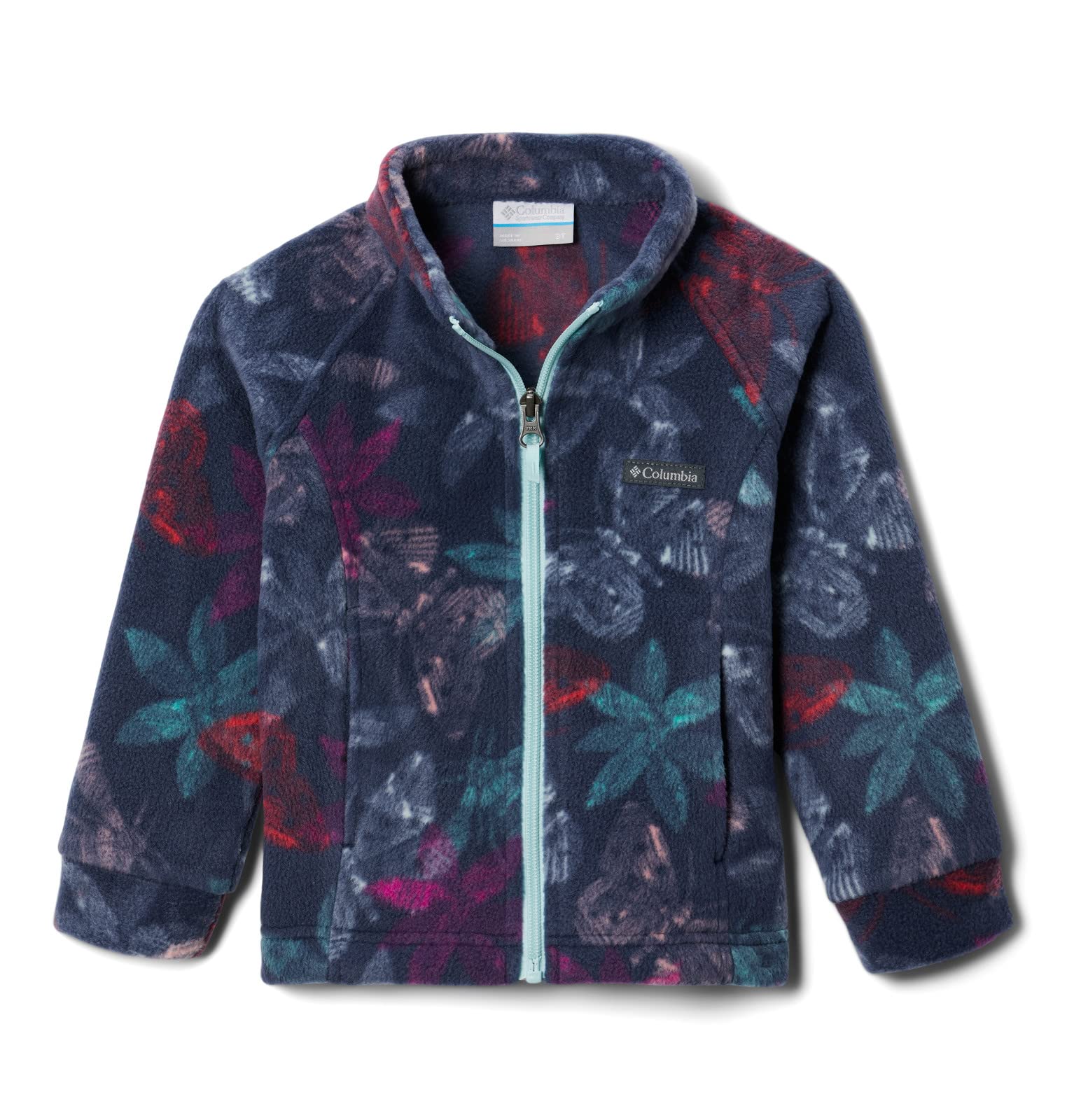 Columbia Youth Girls Benton Springs II Printed Fleece Jacket
