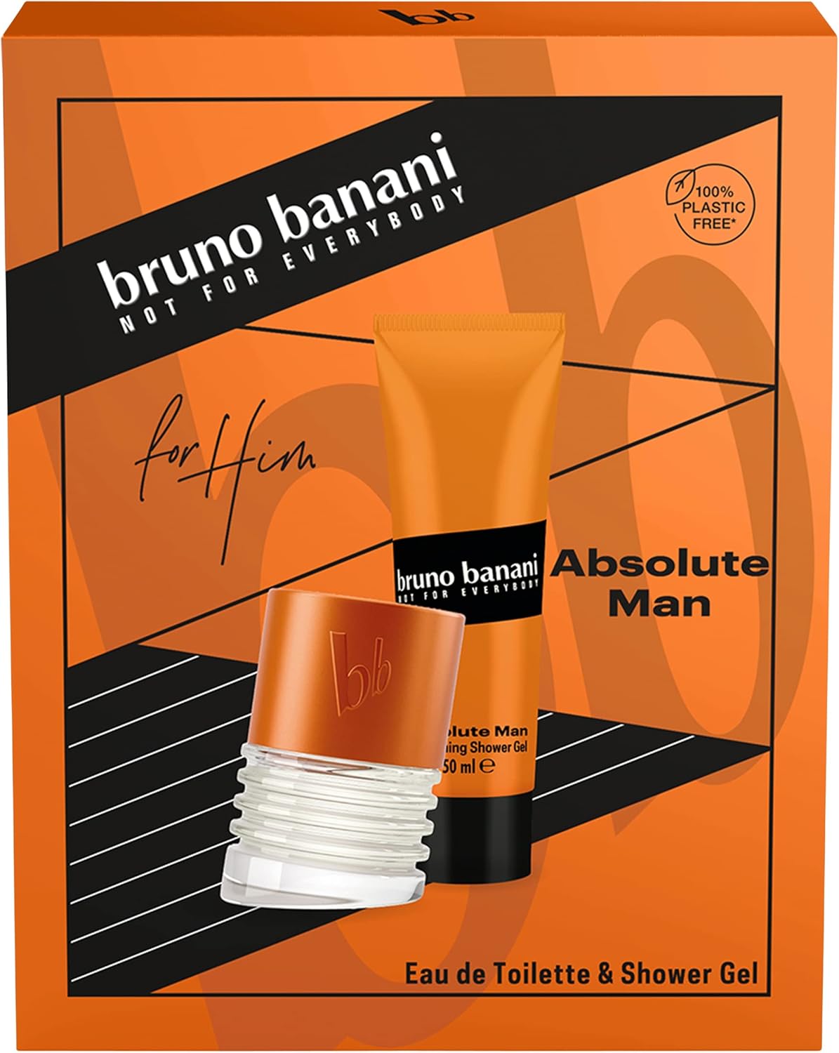 bruno banani Geschenkverpakking Absoloute Man Eau de Toilette 30 ml + douchegel 50 ml