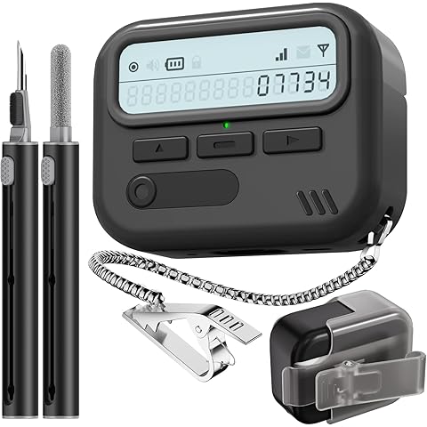 (with Safety Lock) Pager Cases Compatible with AirPods Pro 2nd Generation Case Cove...