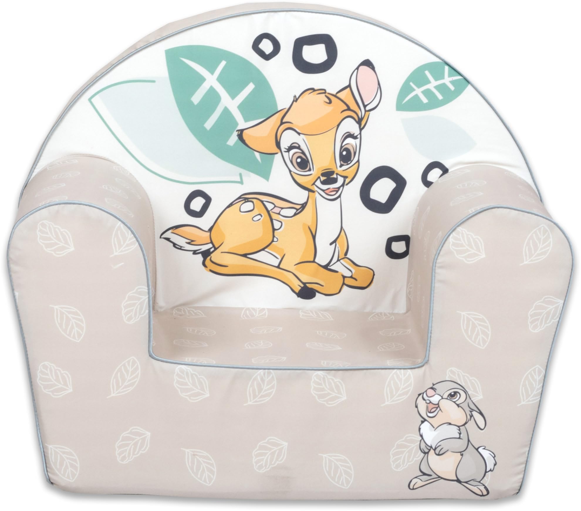 Disney Bambi - Fauteuil Enfant en Mousse – Siège Bébé Confort Premium, Dossier Stable Anti-pli, Anti-basculement, Léger – Fabriqué en UE