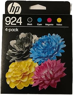 HP 924 CMYK Original Ink Cartridge 4-Pack