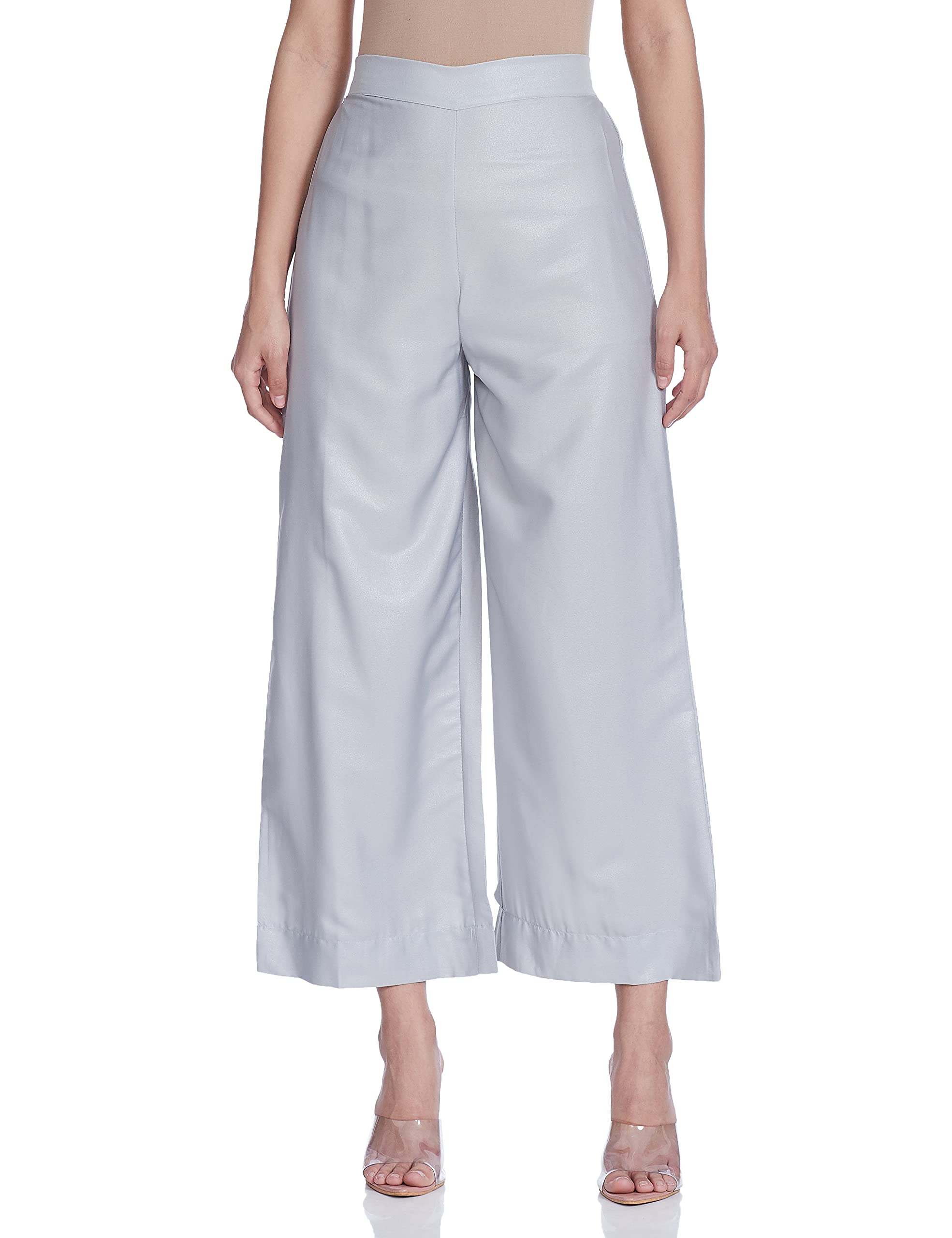 Women's Straight Fit Mid Rise Bottom-image-43