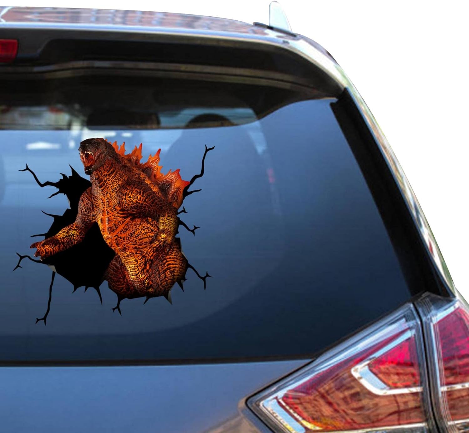 Godzilla Window Sticker Godzilla Gift Racing Decals for
