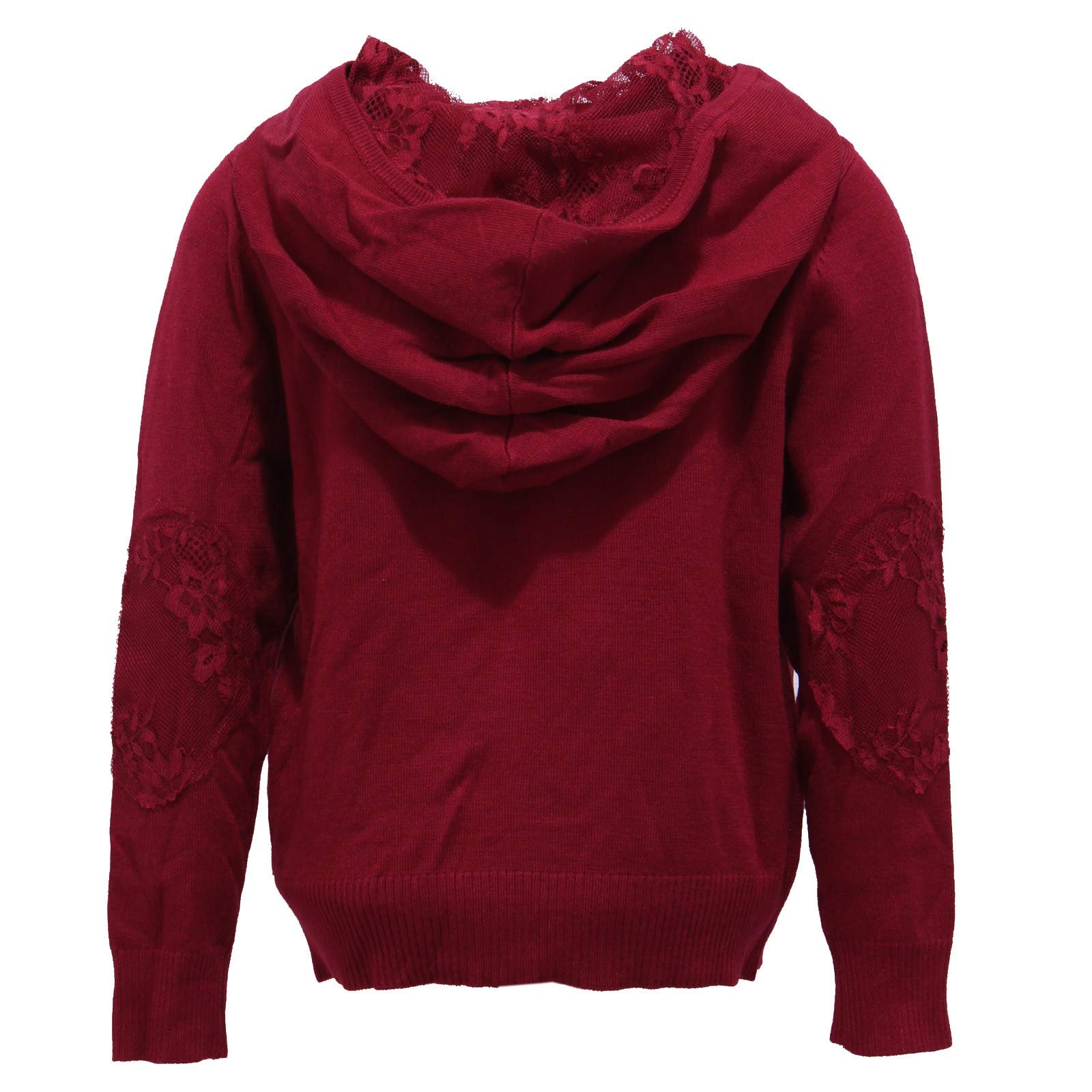 TWIN-SET 2261Y cardigan bimba girl SIMONA BARBIERI bordeaux sweater